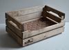 pelíšek pro psa KLONDIKE 60x40 cm Retro šedo-hnědá patina